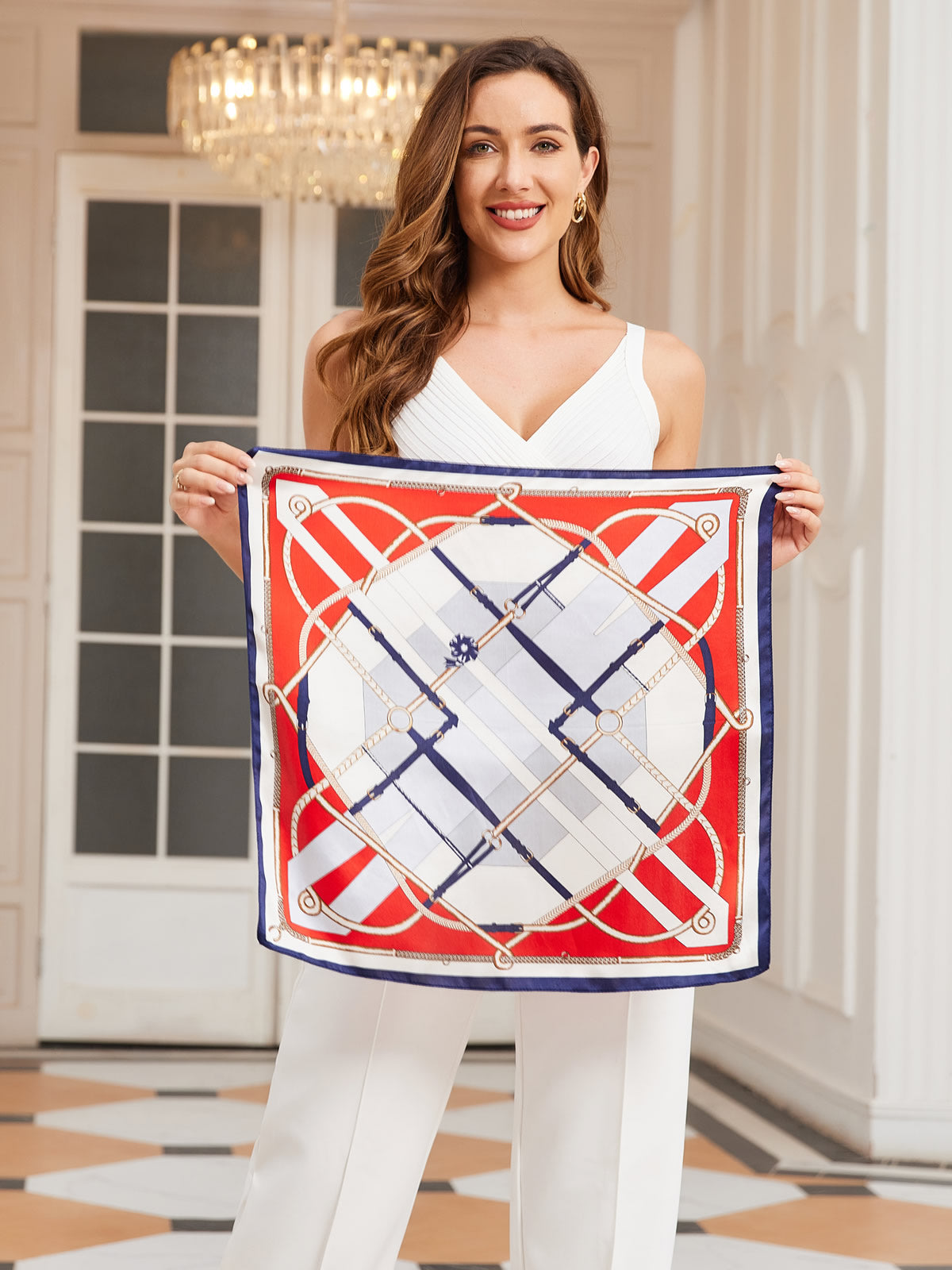 [P039] SilkSilky-UK Pure Silk Scarf 003