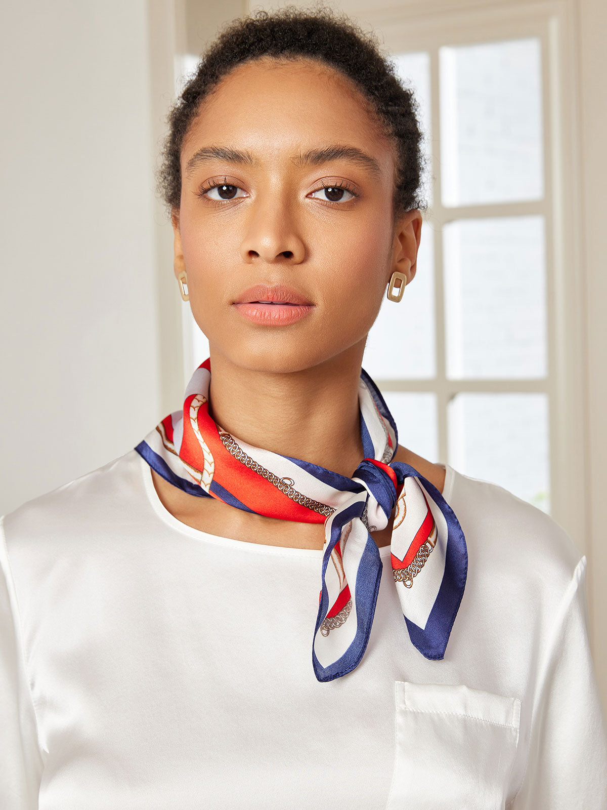 [P039] SilkSilky-UK Pure Silk Scarf 005