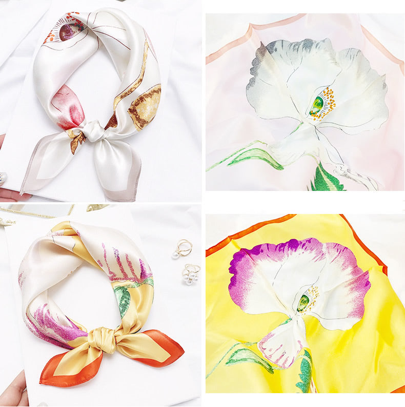 [P047] SilkSilky-UK Pure Silk Scarf 002