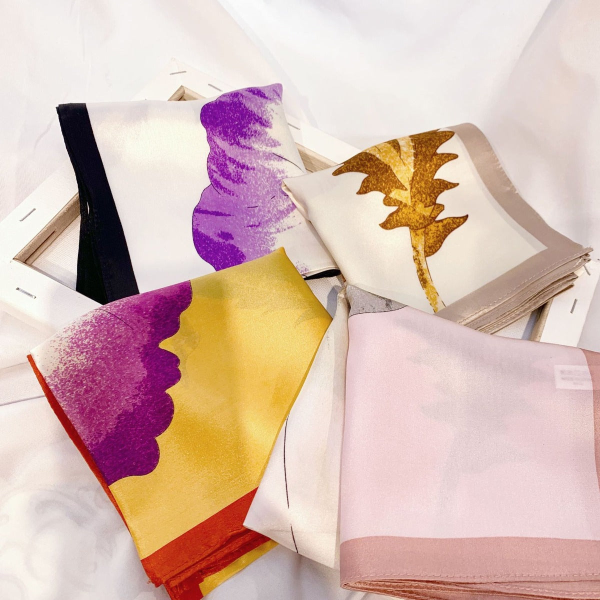 [P047] SilkSilky-UK Pure Silk Scarf 004