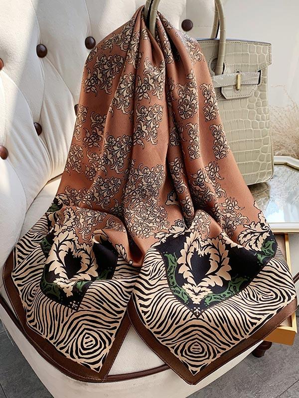 [P074] SilkSilky-UK Pure Silk Scarf 001