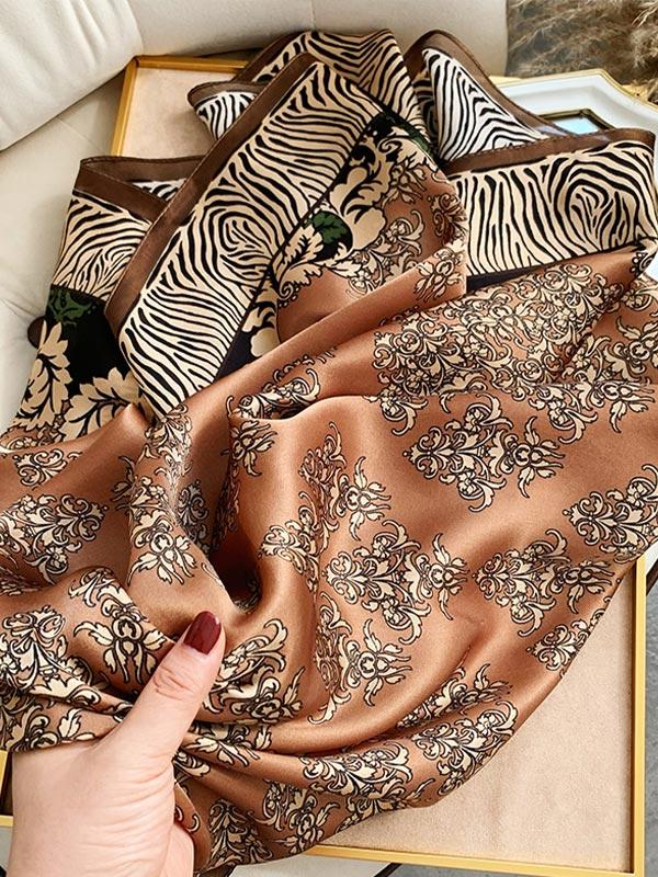 [P074] SilkSilky-UK Pure Silk Scarf 003