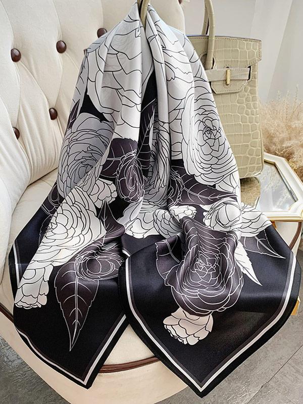 [P075] SilkSilky-UK Pure Silk Scarf 001