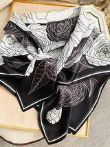 [P075] SilkSilky-UK Pure Silk Scarf 002