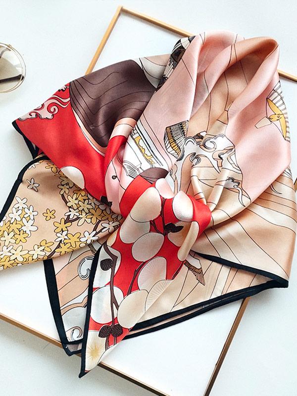 [P077] SilkSilky-UK Pure Silk Scarf 002