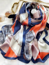 [P085] SilkSilky-UK Pure Silk Scarf 001