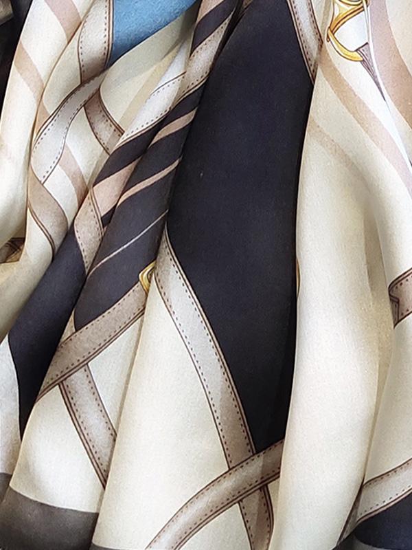[P087] SilkSilky-UK Pure Silk Scarf 003