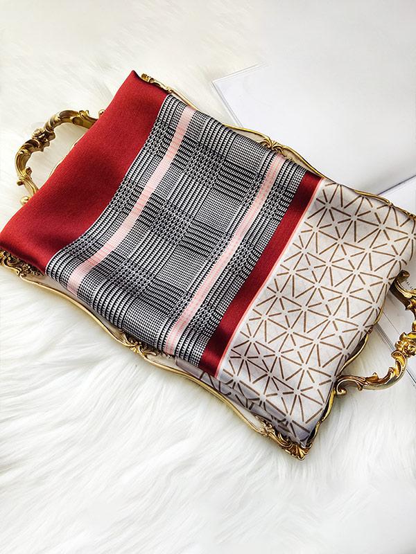 [P090] SilkSilky-UK Pure Silk Scarf 002