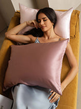 [PaleMauve+LightPink] SilkSilky-UK 19Momme Pure Silk Pillowcase 004