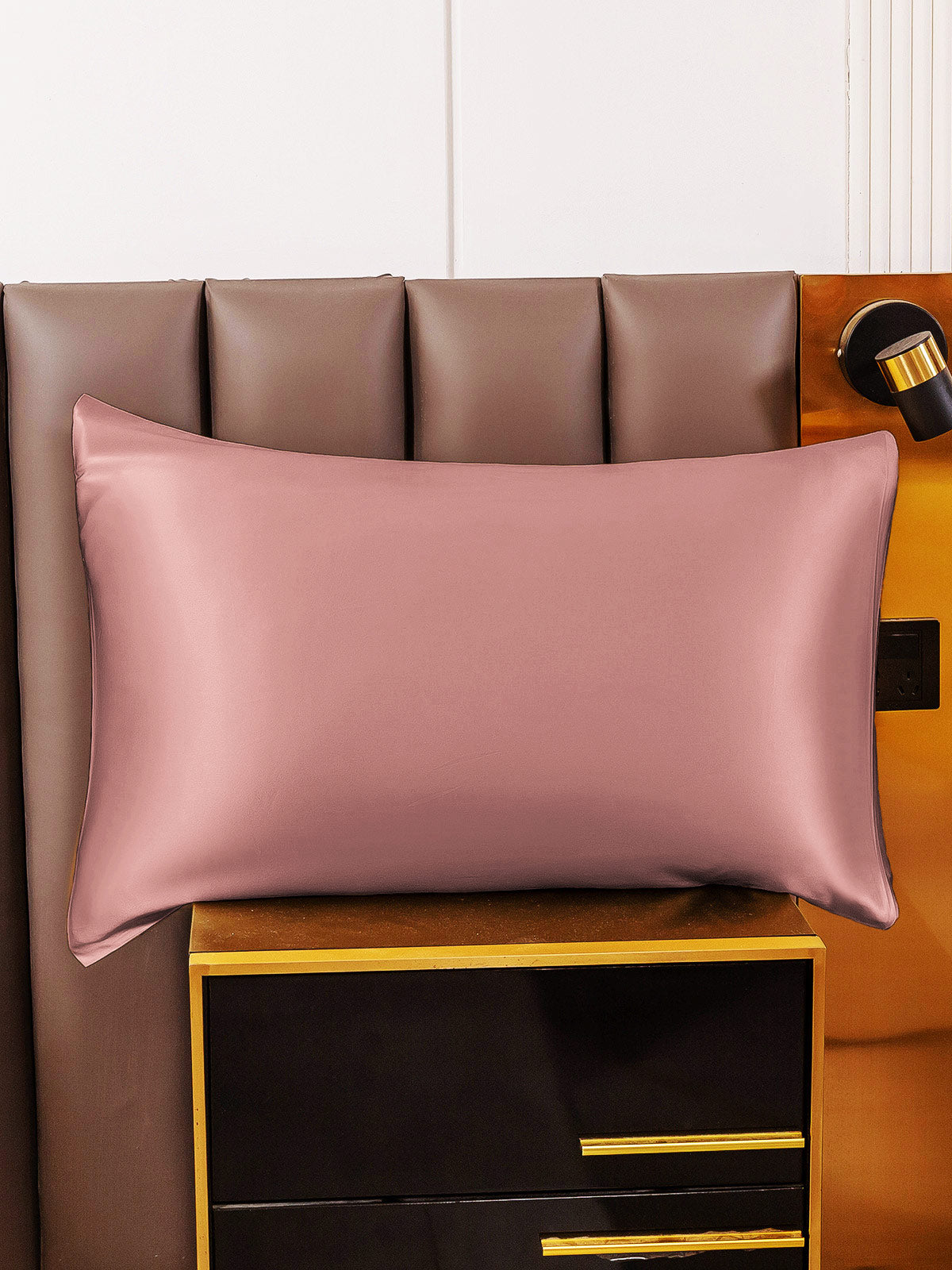[Pale Mauve] SilkSilky-UK 30Momme Pure Silk Pillowcase 001