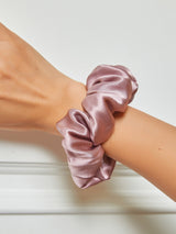 [Pale Mauve] SilkSilky-UK Scrunchie 001