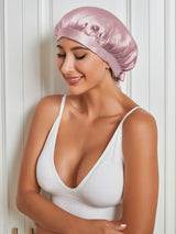 [Pale Mauve] SilkSilky-UK Sleep Cap 003