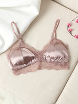 [Pale Mauve] SilkSilky-UK Bra 005