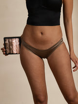 [Pink+Khaki] SilkSilky-UK 19Momme Panty 001