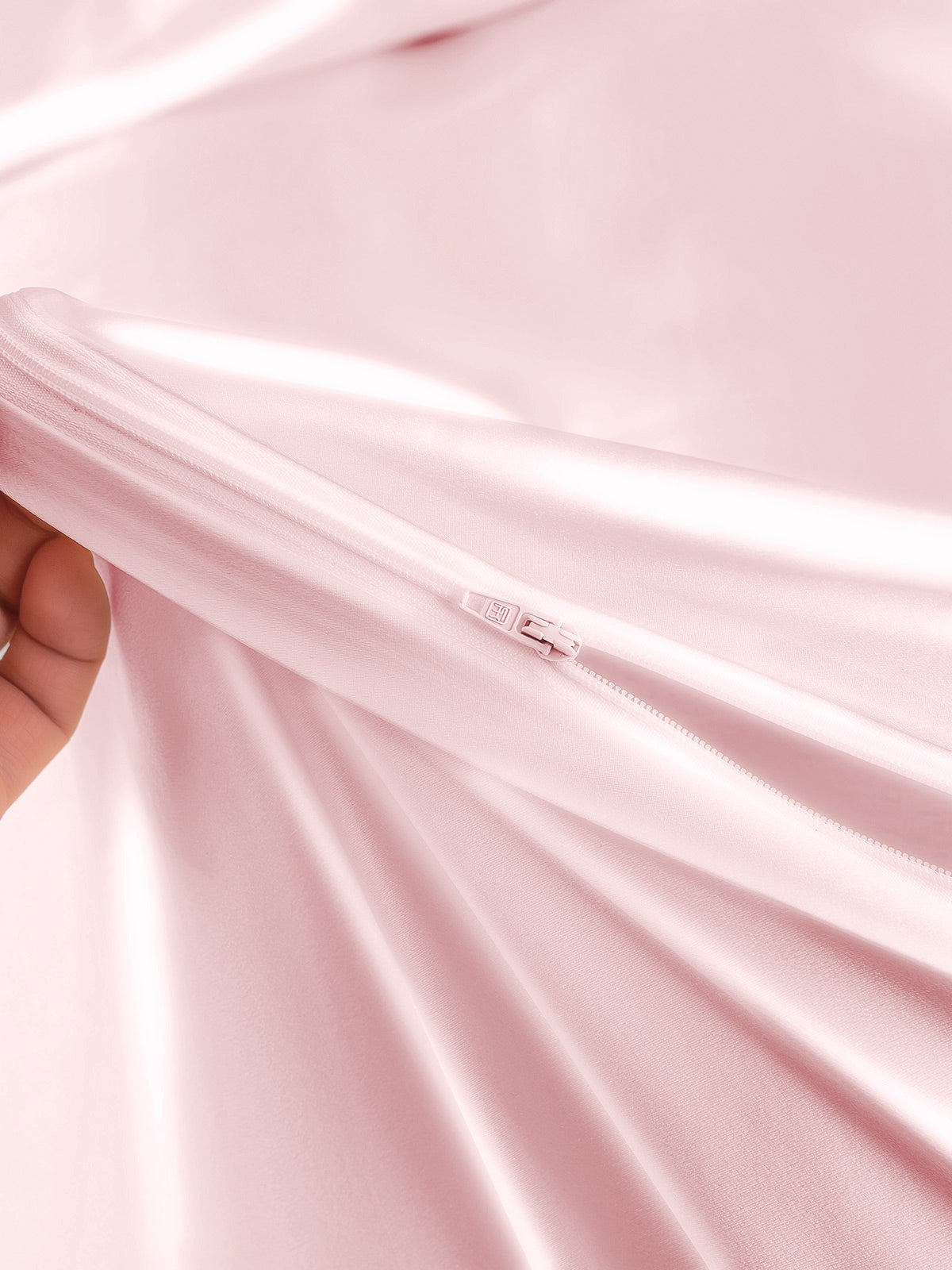 [Pink] SilkSilky-UK 19Momme Pure Silk Bedding Set 005