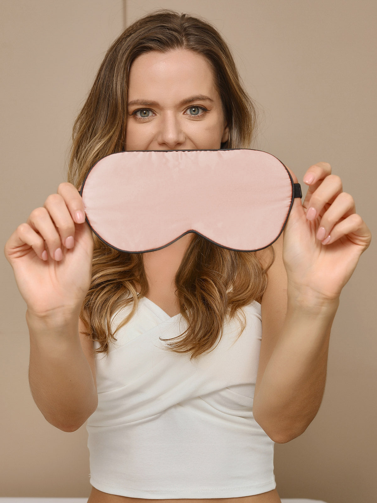 [Pink] SilkSilky-UK 19Momme Pure Silk Eye Mask 004