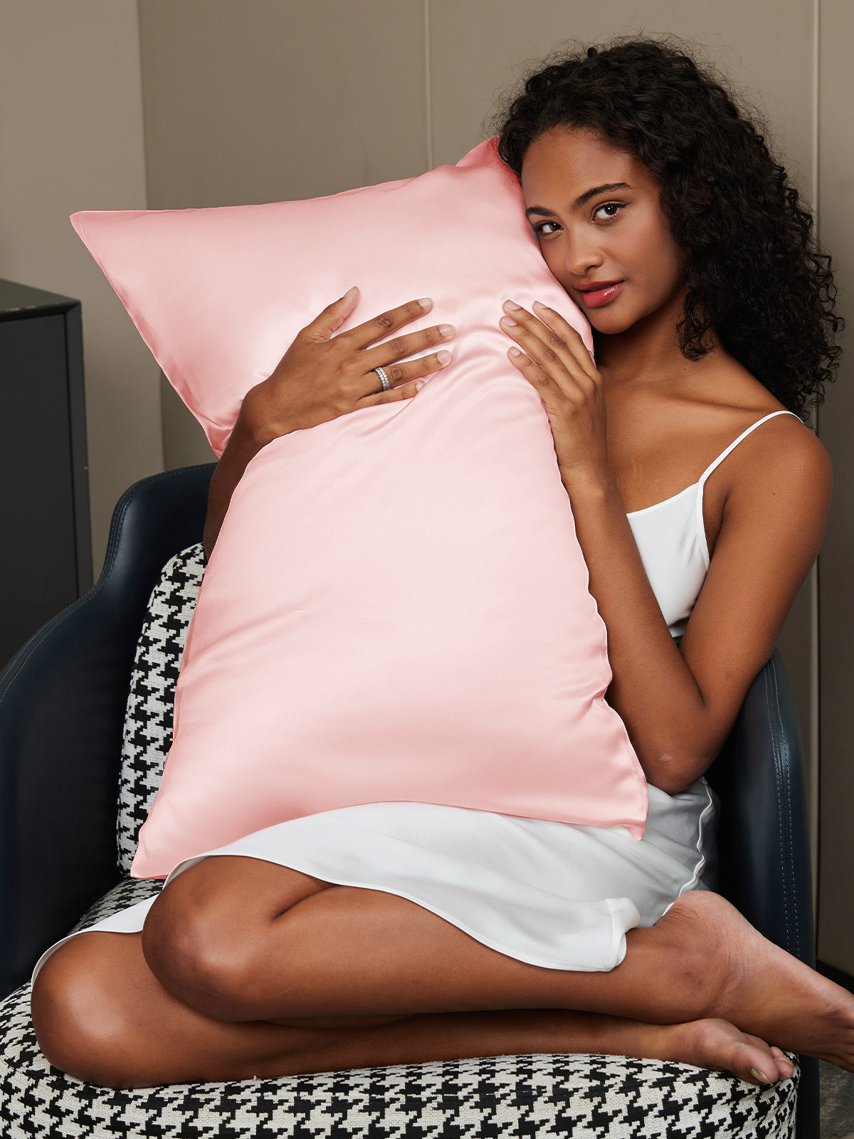 [Pink] SilkSilky-UK 19Momme Pure Silk Pillowcase 002