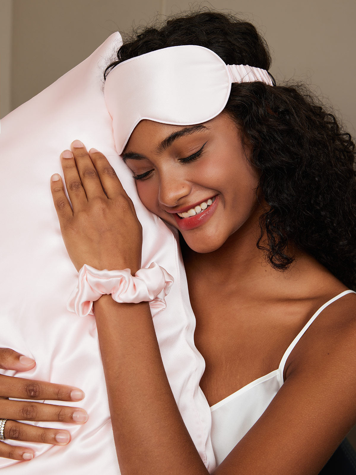 [Pink] SilkSilky-UK 19Momme Pure Silk Pillowcase Set 001