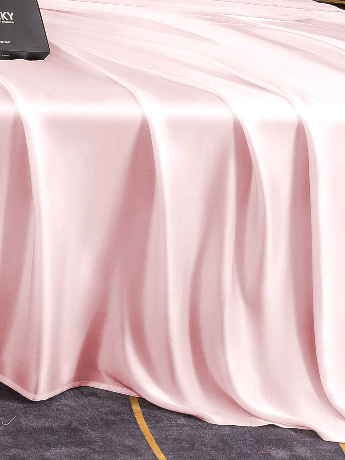 [Pink] SilkSilky-UK 19Momme Pure Silk Sheet 003
