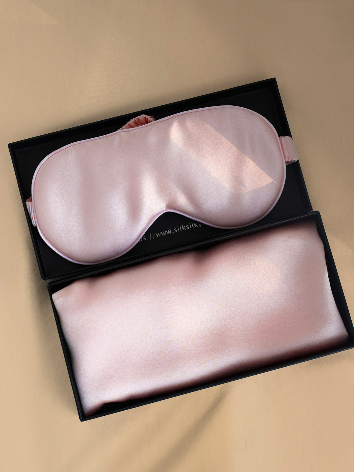 [Pink] SilkSilky-UK 22Momme Pure Silk Pillowcase Set 004