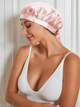 [Pink] SilkSilky-UK Sleep Cap 003