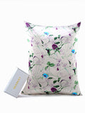 100% Mulberry Silk Pillowcase - Purple Rose