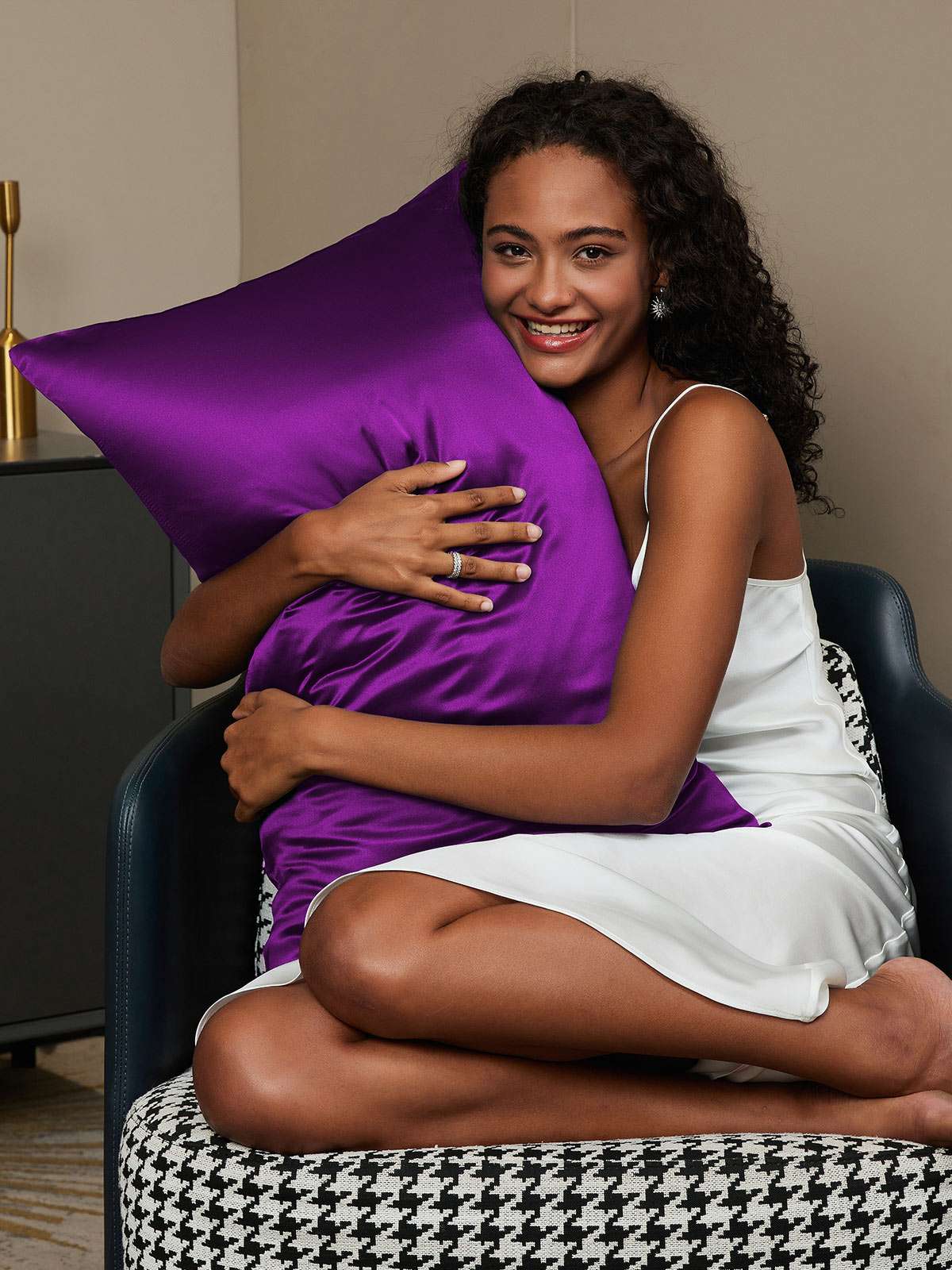 [Purple] SilkSilky-UK 19Momme Pure Silk Pillowcase 002