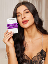 [Purple] SilkSilky-UK Scrunchie 001