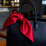 [Red] SilkSilky-UK Scarf 002