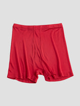 [Red] SilkSilky-UK 100% Silk Jersey Men's Underwear 007
