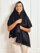 [Black] SilkSilky-UK Scarf 003