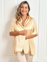 [Champagne] SilkSilky-UK Scarf 003