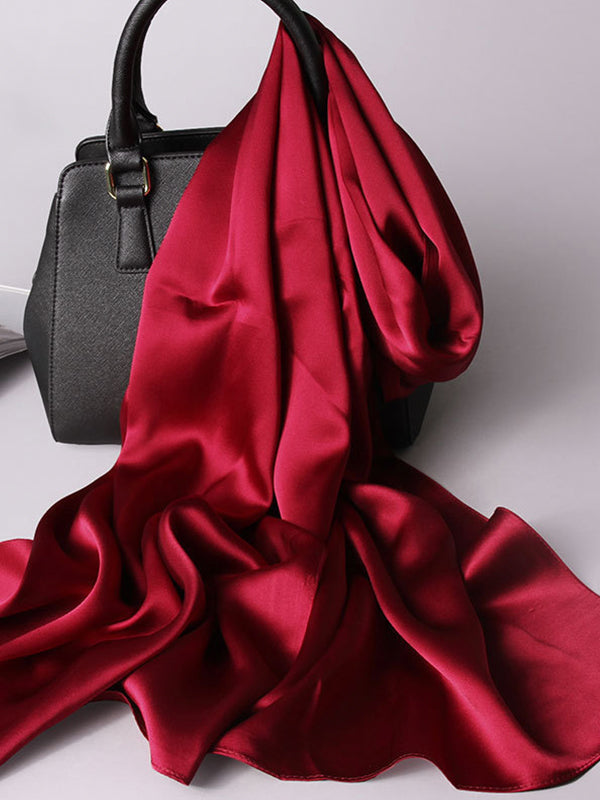 [Wine] SilkSilky-UK Scarf 004