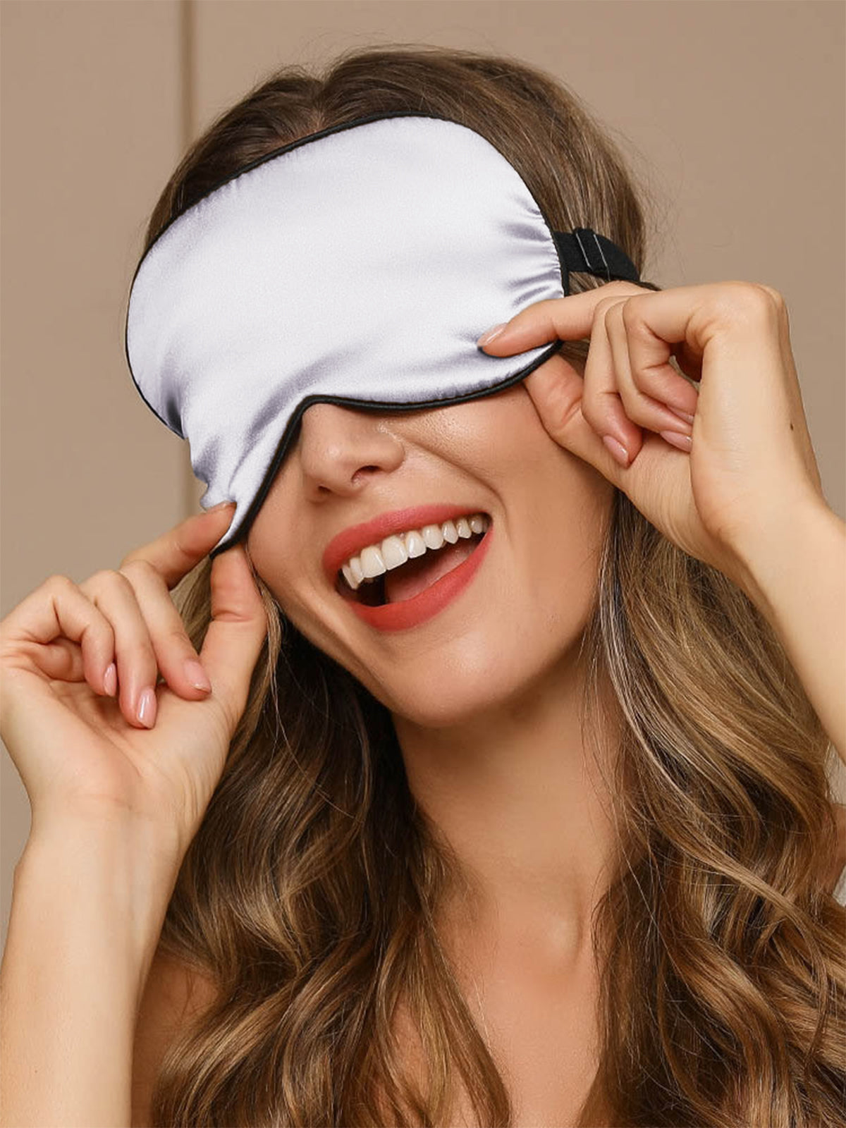 [Silver] SilkSilky-UK 19Momme Pure Silk Eye Mask 004