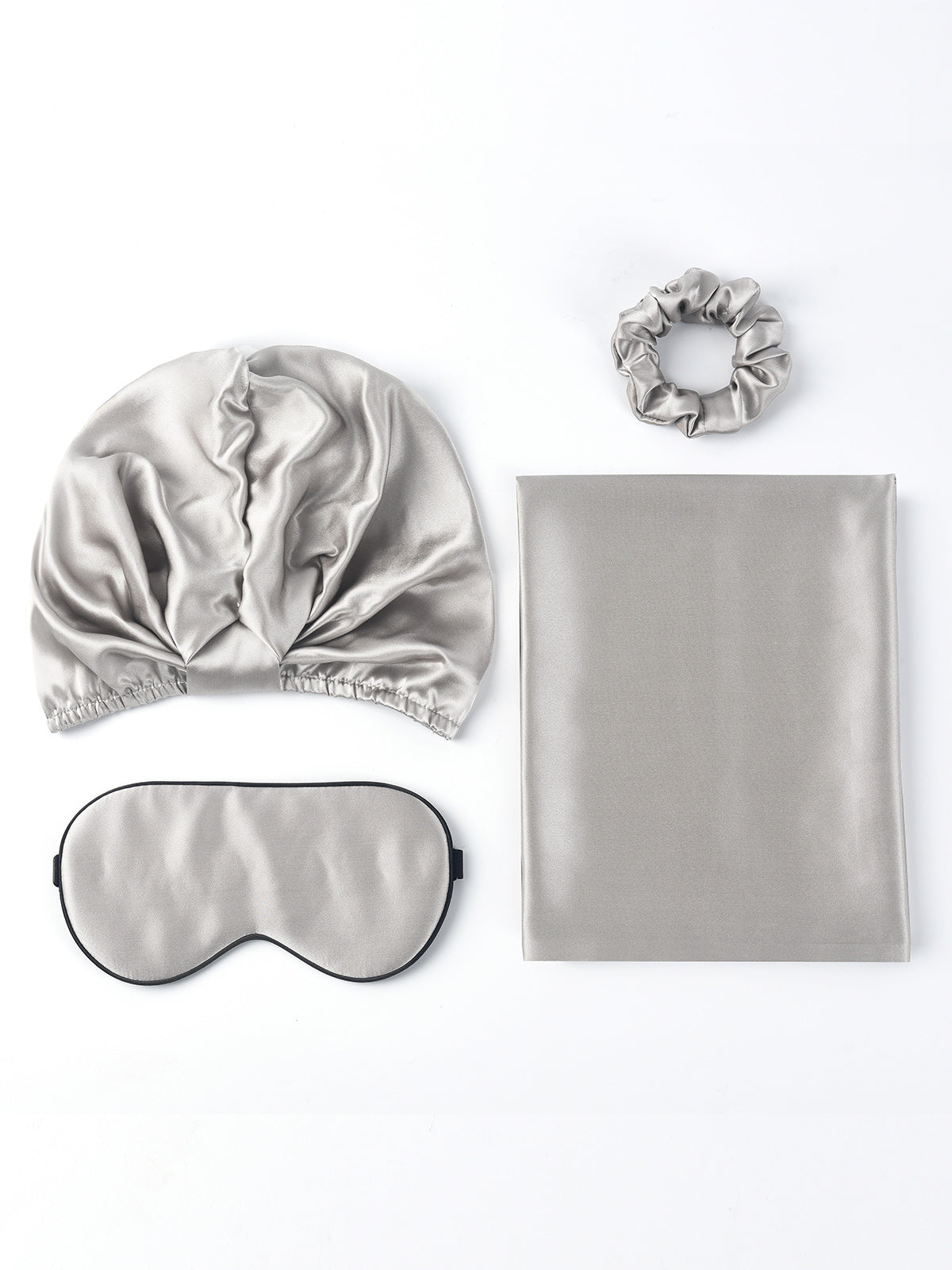[Silver] SilkSilky-UK 19Momme Pure Silk Pillowcase Set 005