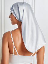 [Silver] SilkSilky-UK Pure Silk Sleep Cap 006