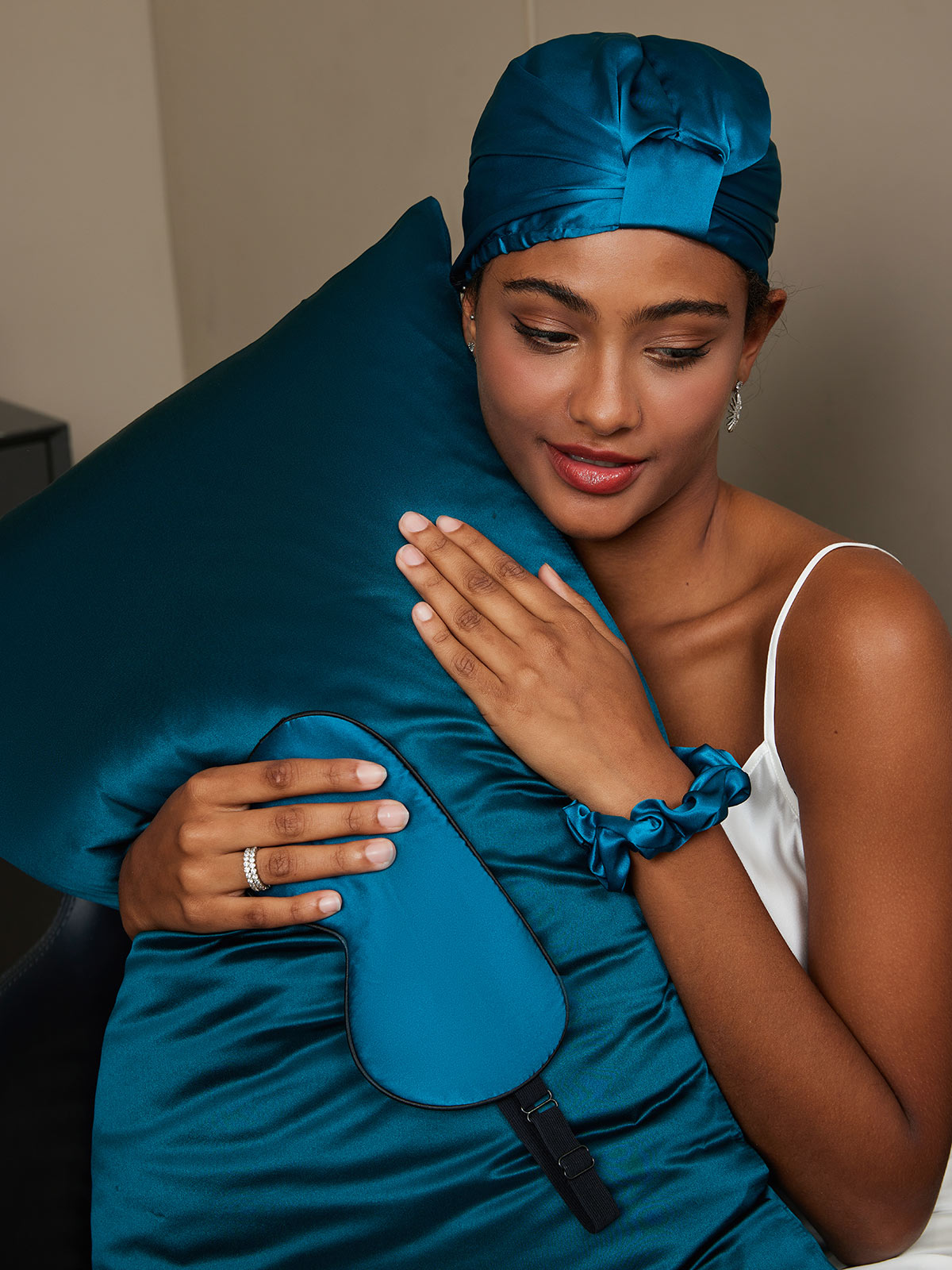 [Teal] SilkSilky-UK 19Momme Pure Silk Pillowcase Set 003