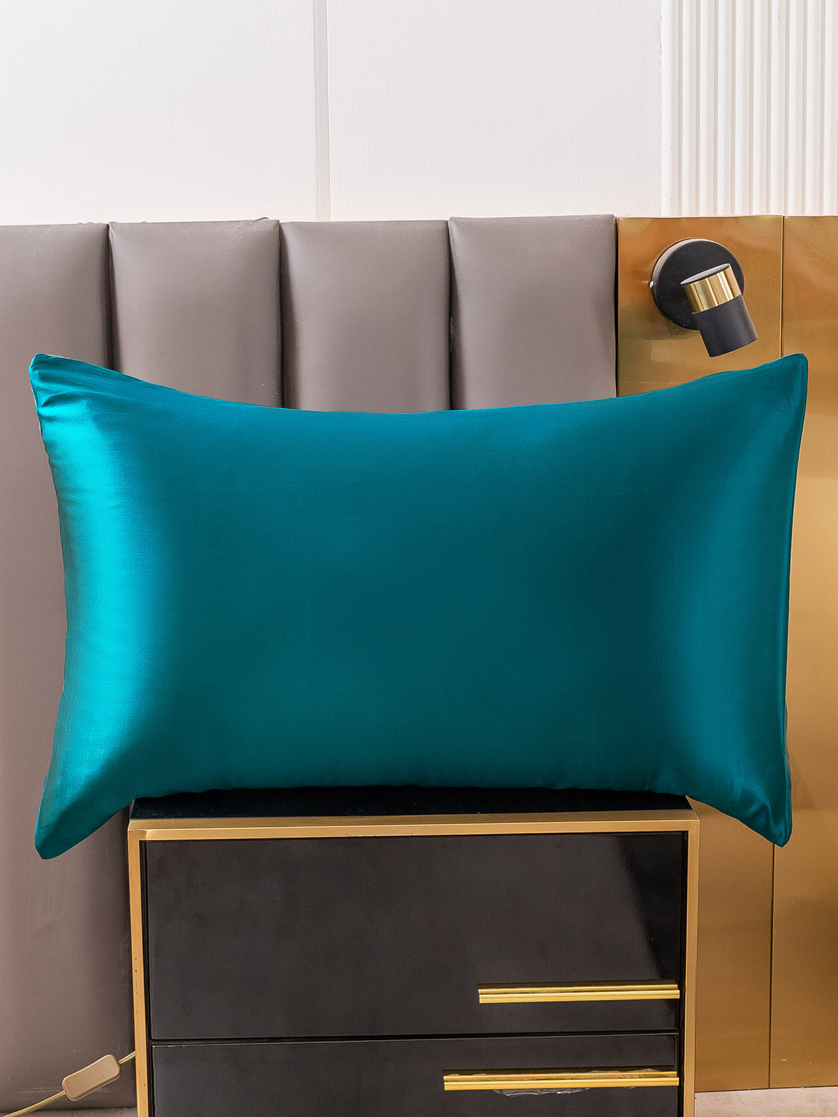 [Teal] SilkSilky-UK 22Momme Pure Silk Pillowcase 004
