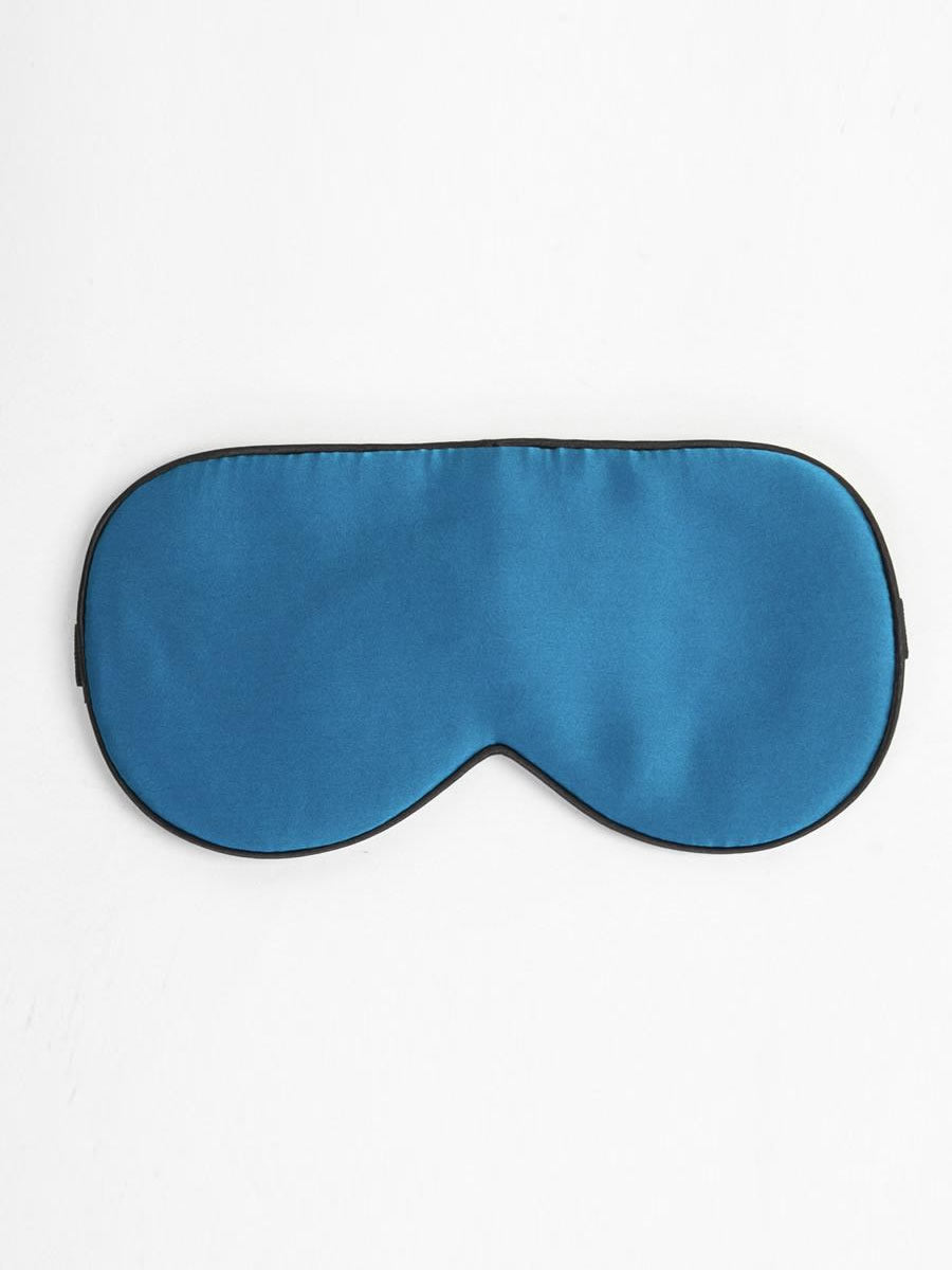 [Teal] SilkSilky-UK 19Momme Pure Silk Eye Mask 006
