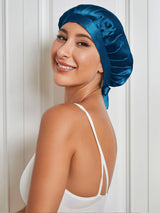[Teal] SilkSilky-UK Sleep Cap 002