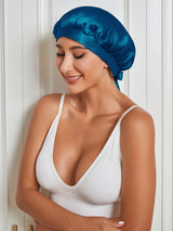 [Teal] SilkSilky-UK Sleep Cap 003