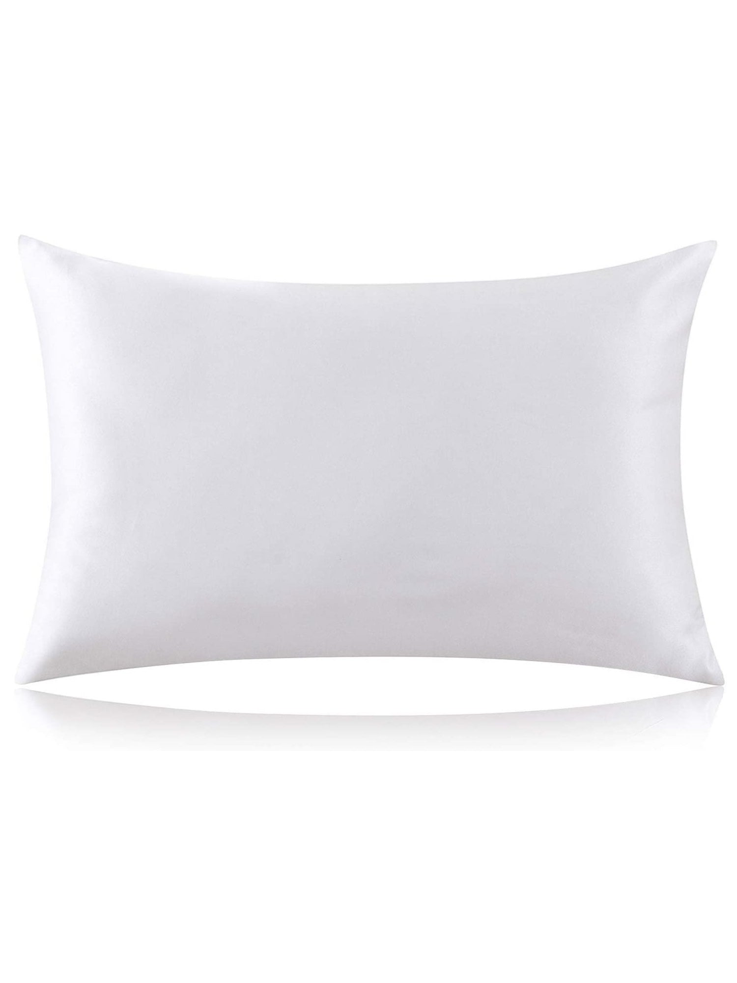 [White] SilkSilky-UK 22Momme Pure Silk Pillowcase Set 002