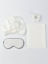 [White] SilkSilky-UK 19Momme Pillowcase Set 001