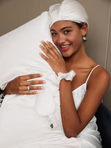 [White] SilkSilky-UK 19Momme Pillowcase Set 003