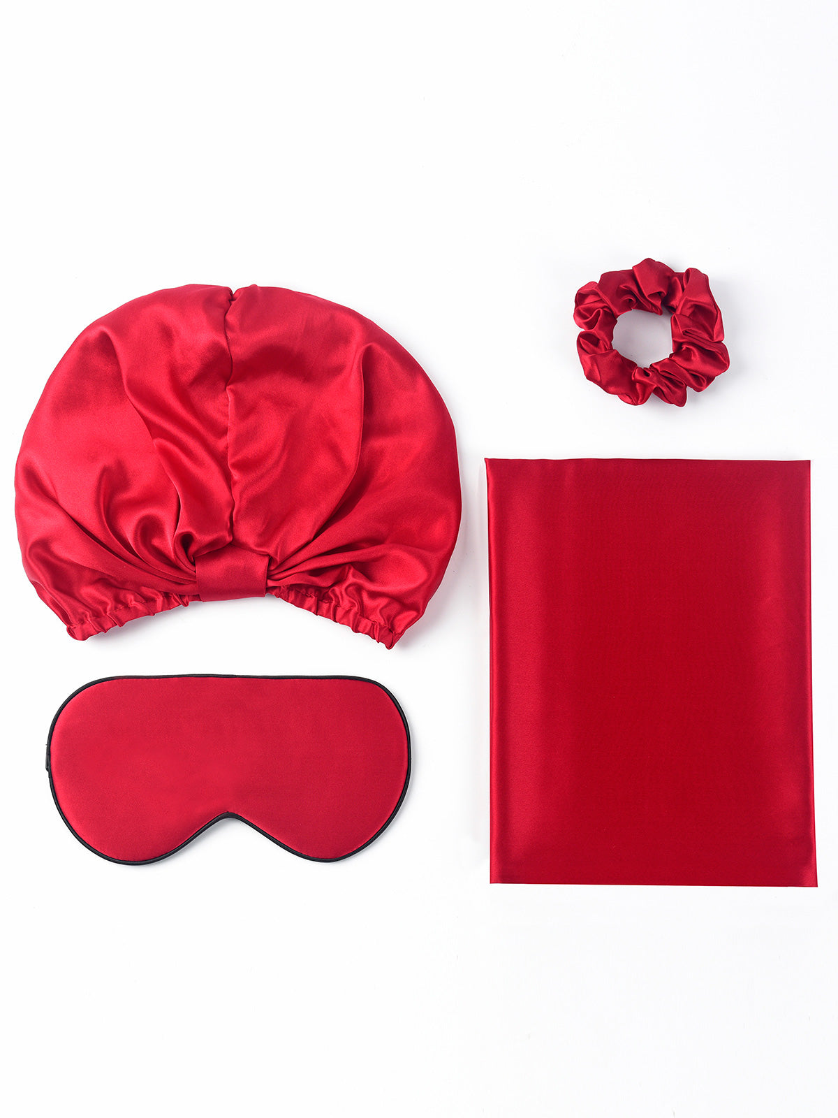 [Wine] SilkSilky-UK 19Momme Pure Silk Pillowcase Set 001
