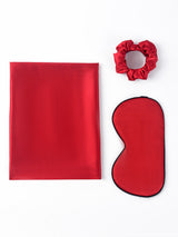 [Wine] SilkSilky-UK 19Momme Pure Silk Pillowcase Set 005