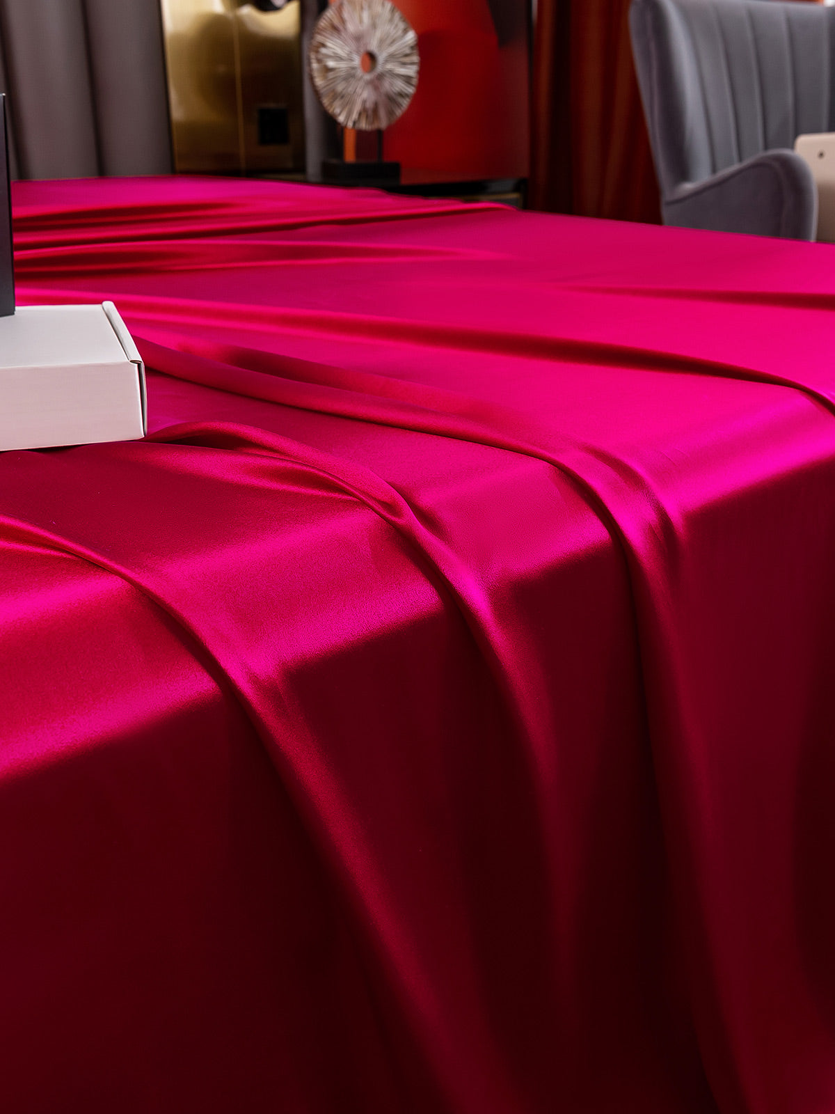[Wine] SilkSilky-UK 19Momme Pure Silk Sheet 003