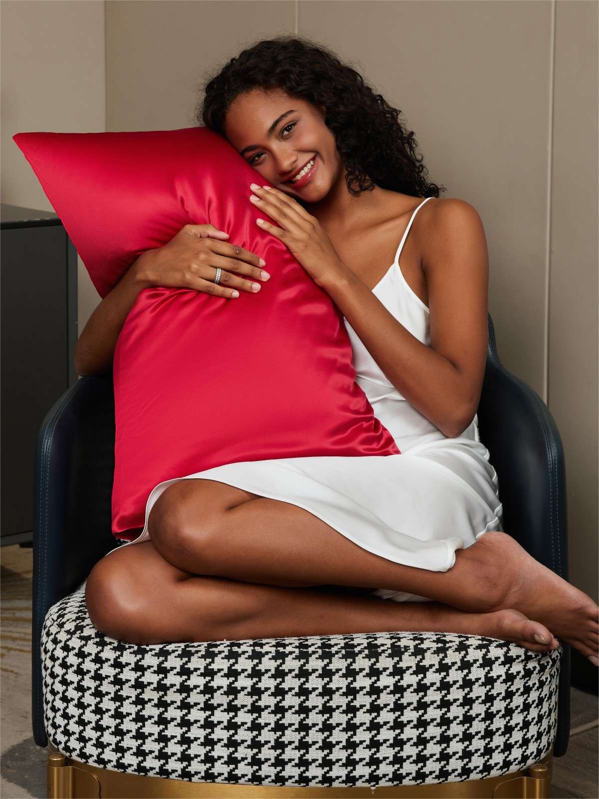 [Wine] SilkSilky-UK 22Momme Pure Silk Pillowcase 002