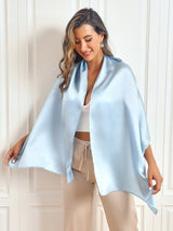 [Light Blue] SilkSilky-UK Scarf 003