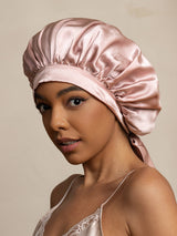 [Pink] SilkSilky-UK Sleep Cap 002